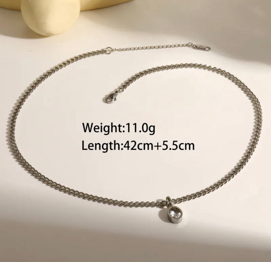 Chain with Waterdrop