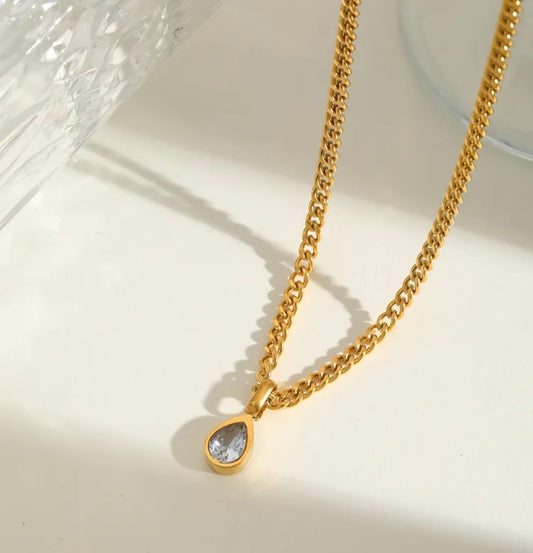 Chain with Waterdrop