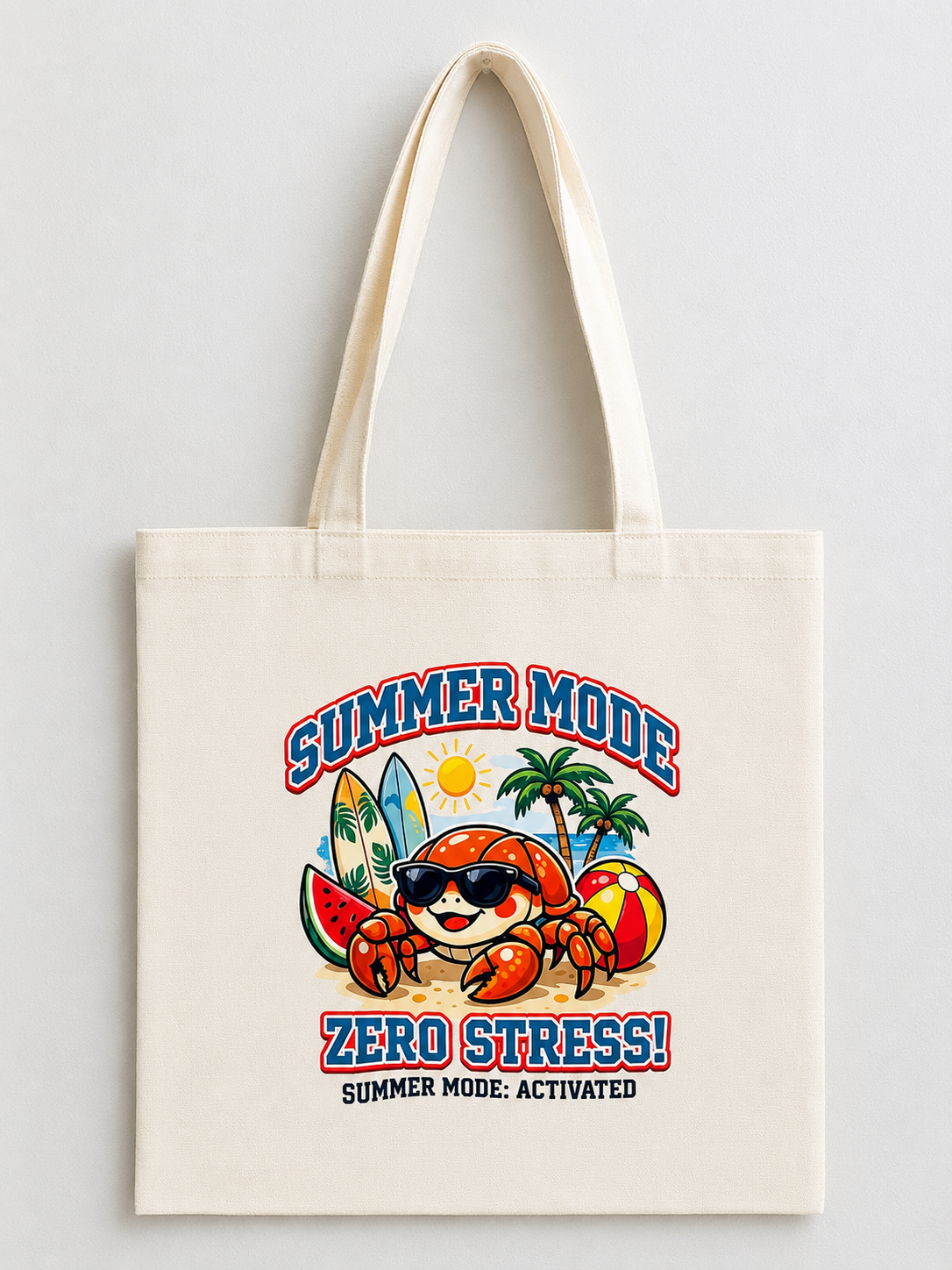 Tote Bag Summer Mode Zero Stress