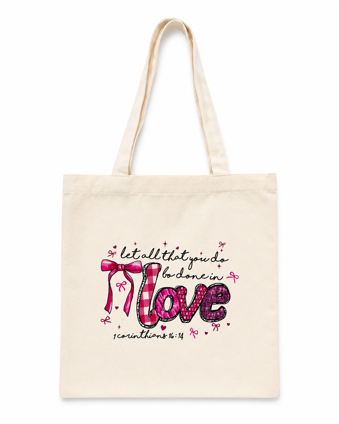 Christian Canvas Tote Bag