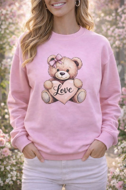 Love Sweet Love Teddy – Blush Edition